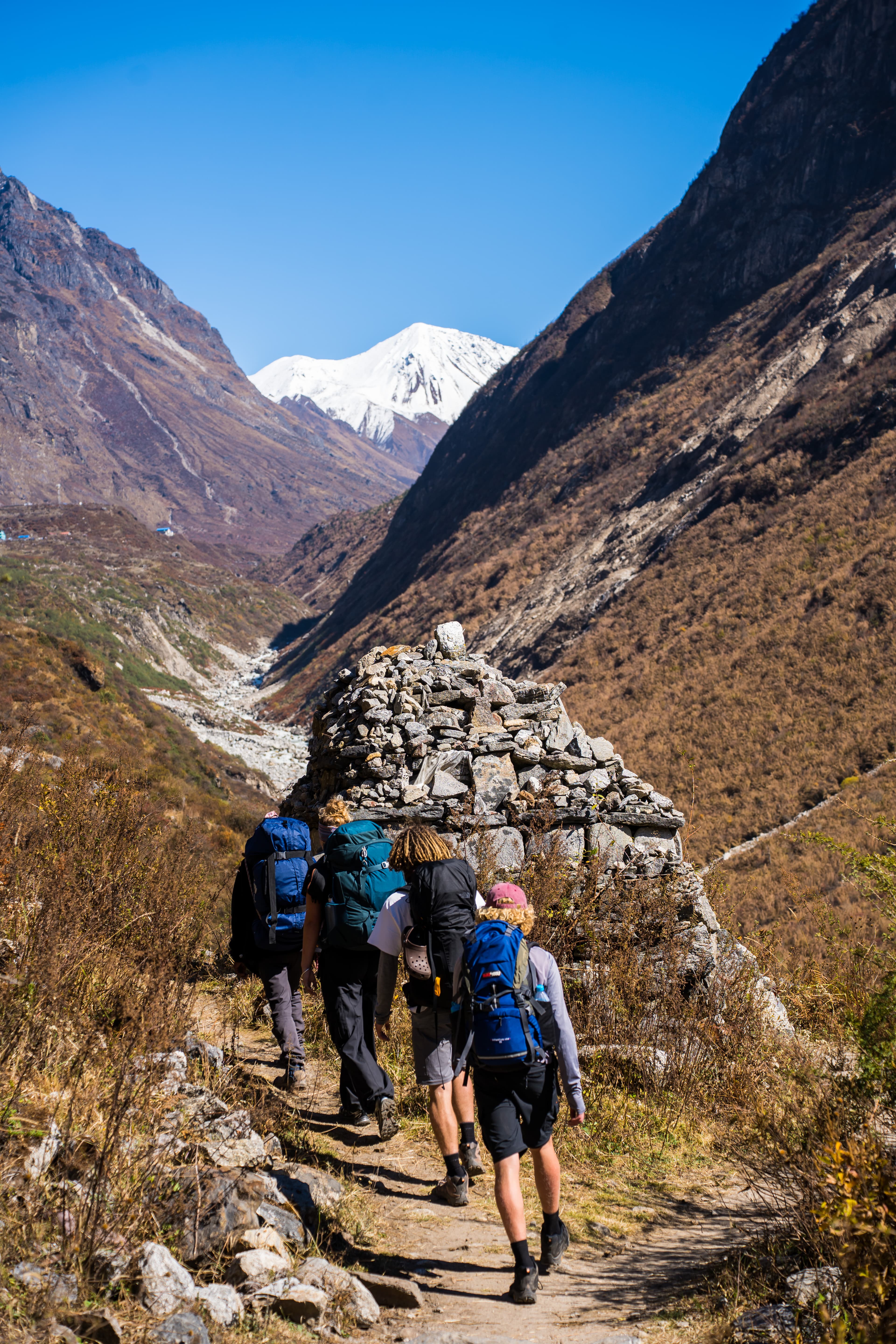 Majestic Snow-Capped Himalayan Peak