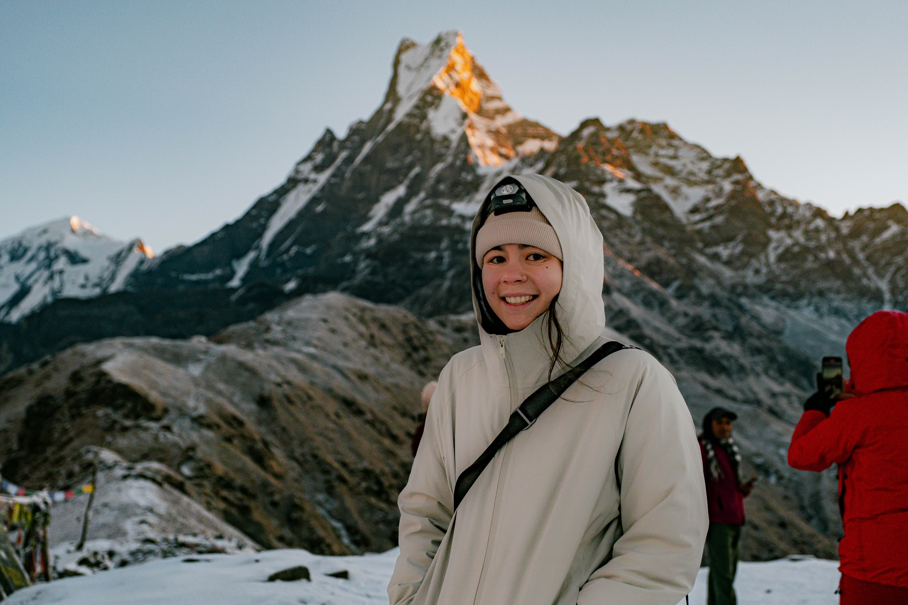 Climbing up the scenic ridges of Mardi Himal
